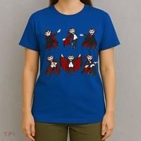 Halloween Dancing Vampire Dance Challenge T-Shirt thumb 4