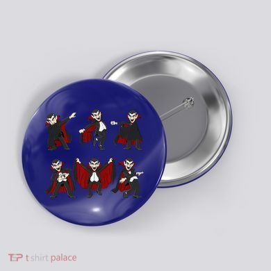 Halloween Dancing Vampire Dance Challenge Button