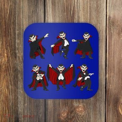 Halloween Dancing Vampire Dance Challenge Coaster
