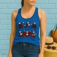 Halloween Dancing Vampire Dance Challenge Women's Tank Top thumb 2