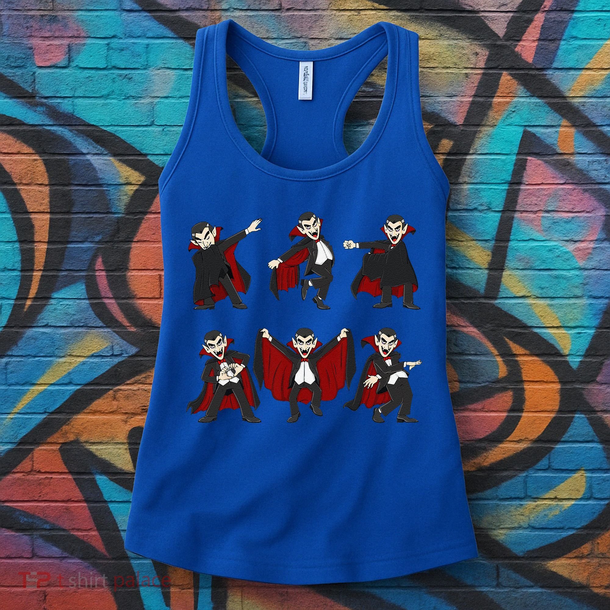 Halloween Dancing Vampire Dance Challenge Women's Tank Top