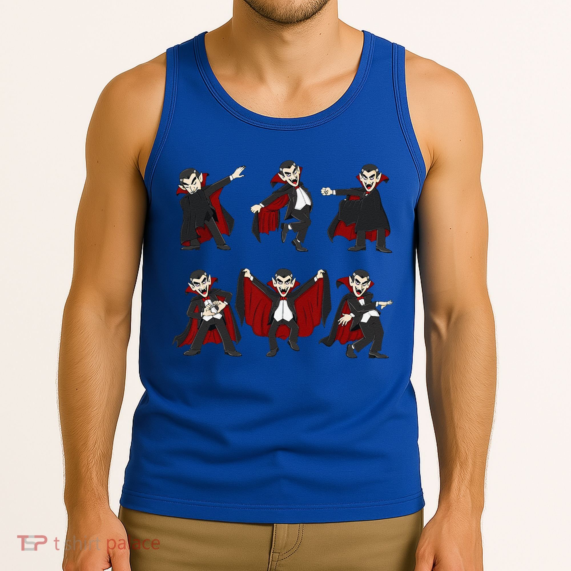Halloween Dancing Vampire Dance Challenge Tank Top