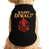 Happy Diwali With Lord Ganesha Doggie Tank thumb 0
