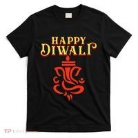 Happy Diwali With Lord Ganesha T-Shirt thumb 0