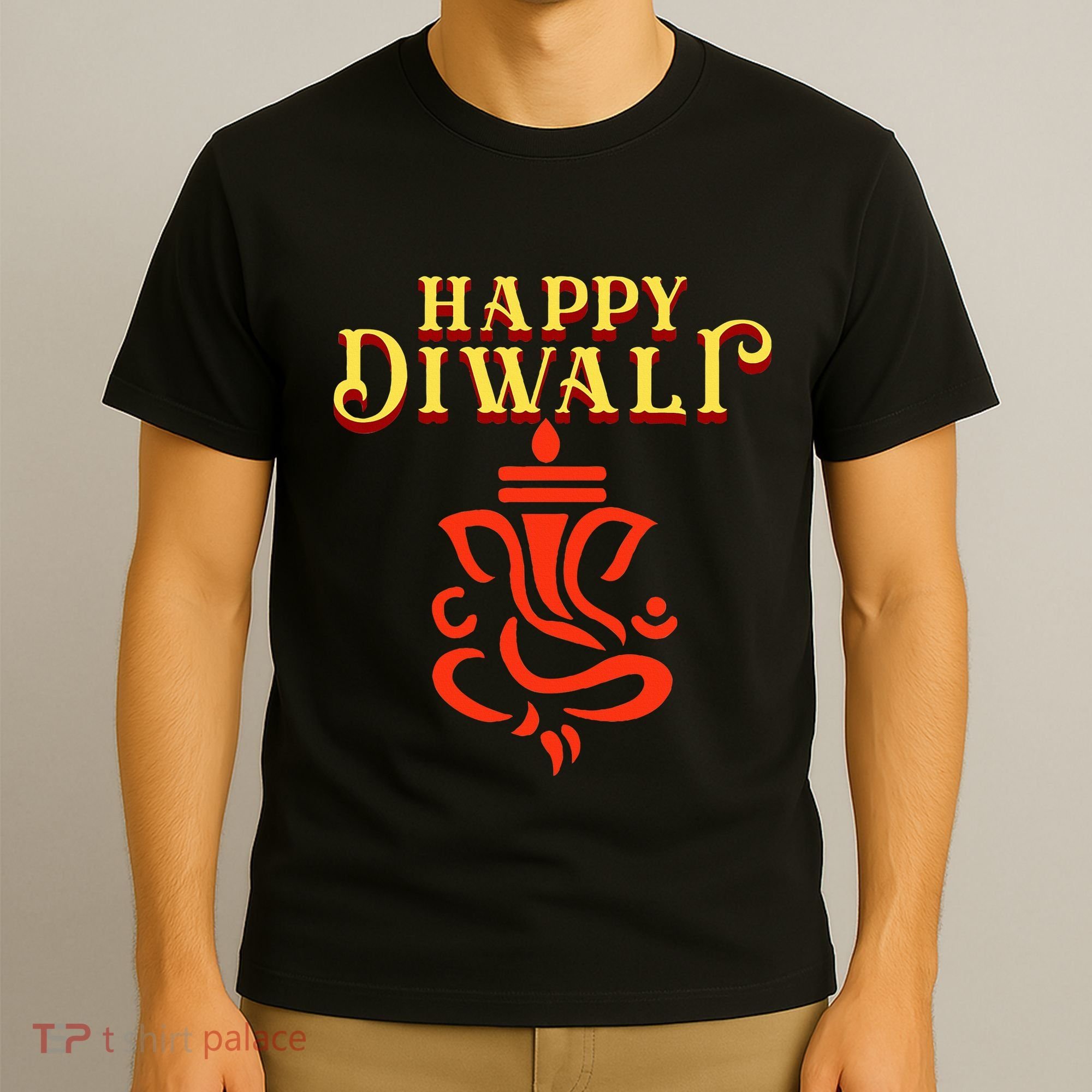 Happy Diwali With Lord Ganesha T-Shirt