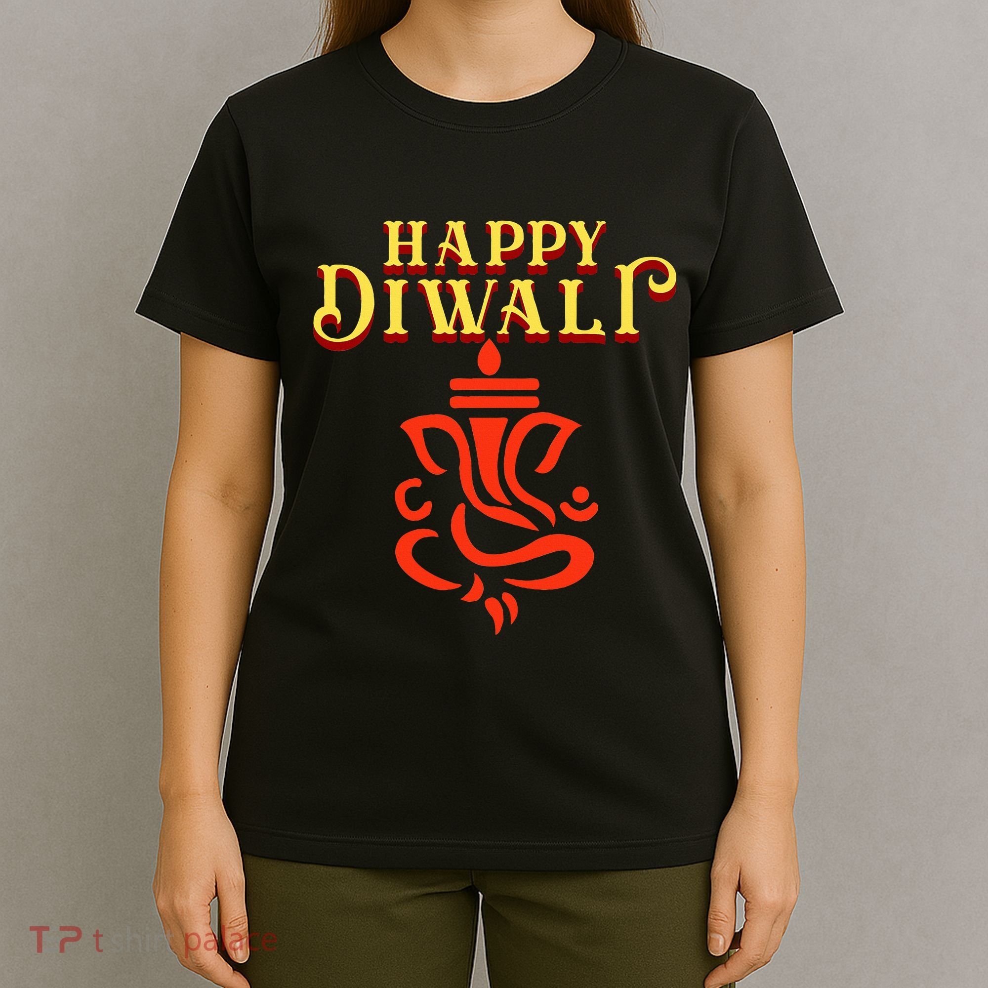 Happy Diwali With Lord Ganesha T-Shirt