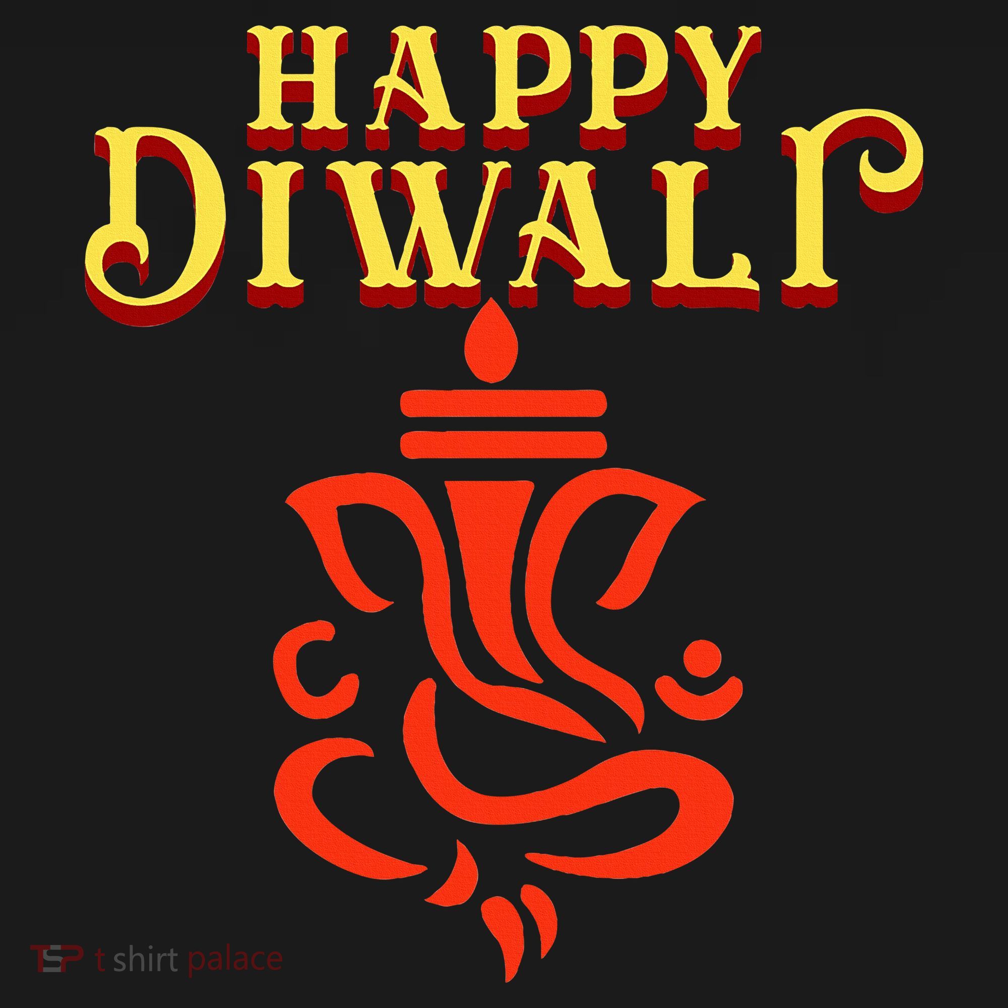 Happy Diwali With Lord Ganesha T-Shirt