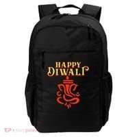 Happy Diwali With Lord Ganesha Backpack thumb 0