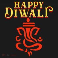Happy Diwali With Lord Ganesha Women's Hoodie thumb 2