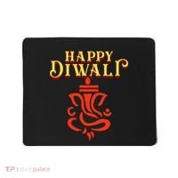 Happy Diwali With Lord Ganesha Mousepad thumb 0
