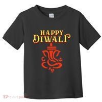 Happy Diwali With Lord Ganesha Toddler T-Shirt thumb 0