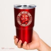 Heart Disease We Wear Red CHD Awareness Tumbler thumb 2