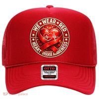 Heart Disease We Wear Red CHD Awareness Hat thumb 0