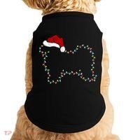 Havanese Dog Xmas Lighting Santa Hat Havanese Christmas Gift Doggie Tank thumb 0