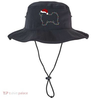 Havanese Dog Xmas Lighting Santa Hat Havanese Christmas Gift Bucket Hat
