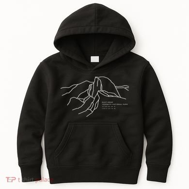 Half Dome, Yosemite National Park Kids Hoodie
