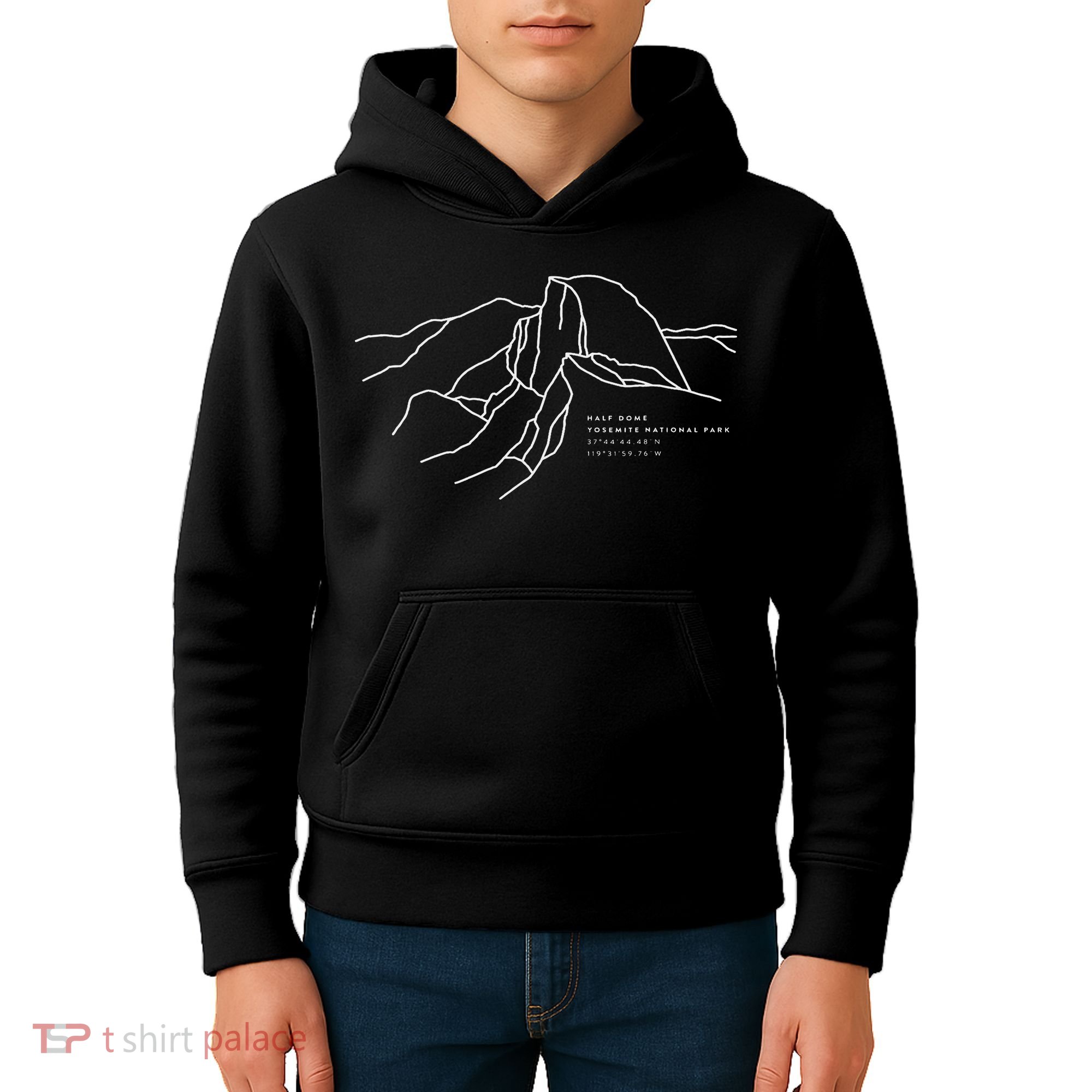 Half Dome, Yosemite National Park Kids Hoodie
