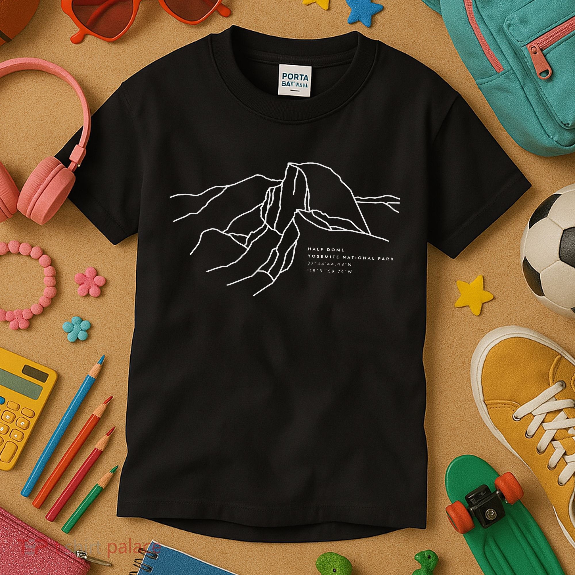 Half Dome, Yosemite National Park Kids T-Shirt