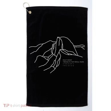 Half Dome Yosemite National Park Golf Towel