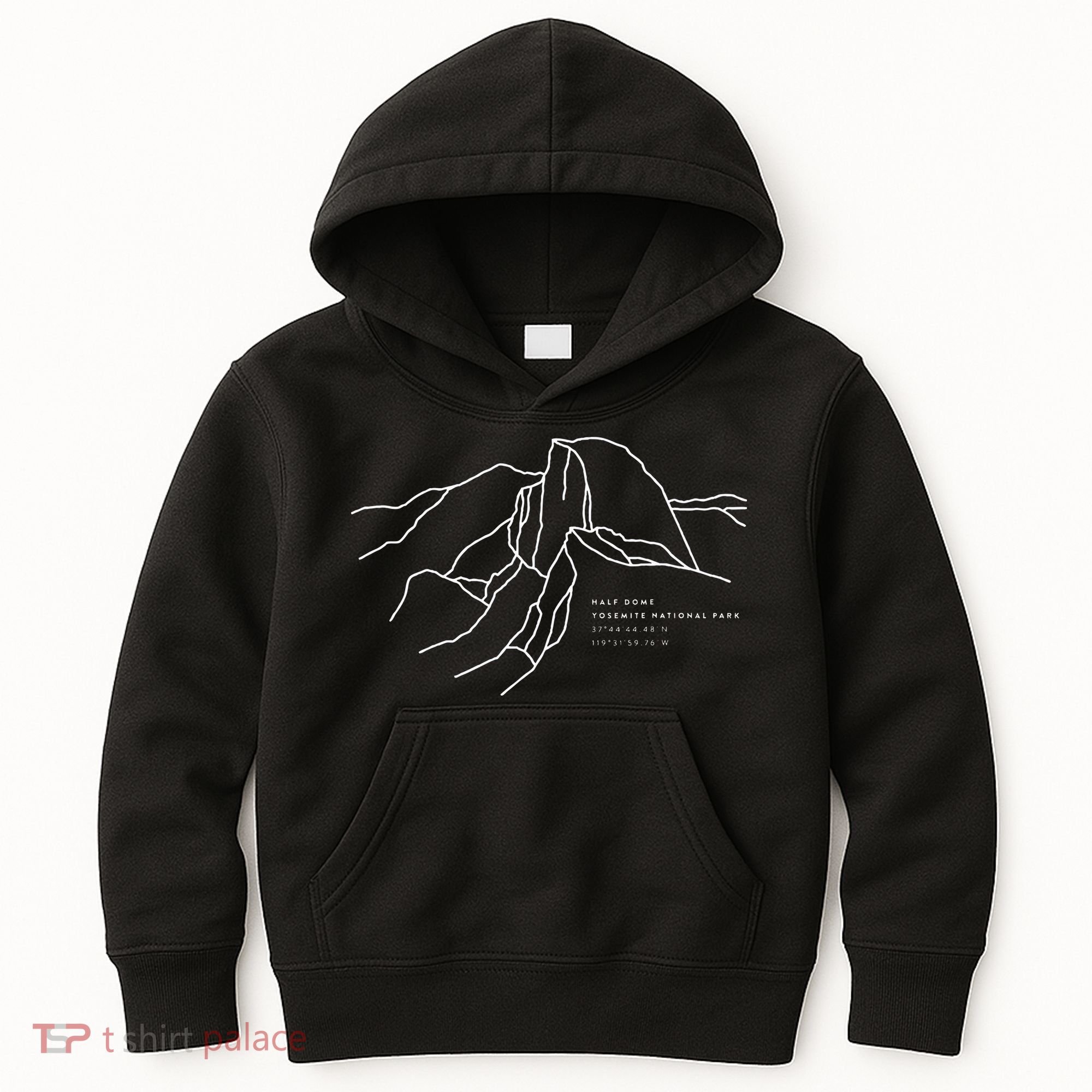 Half Dome Yosemite National Park Kids Hoodie