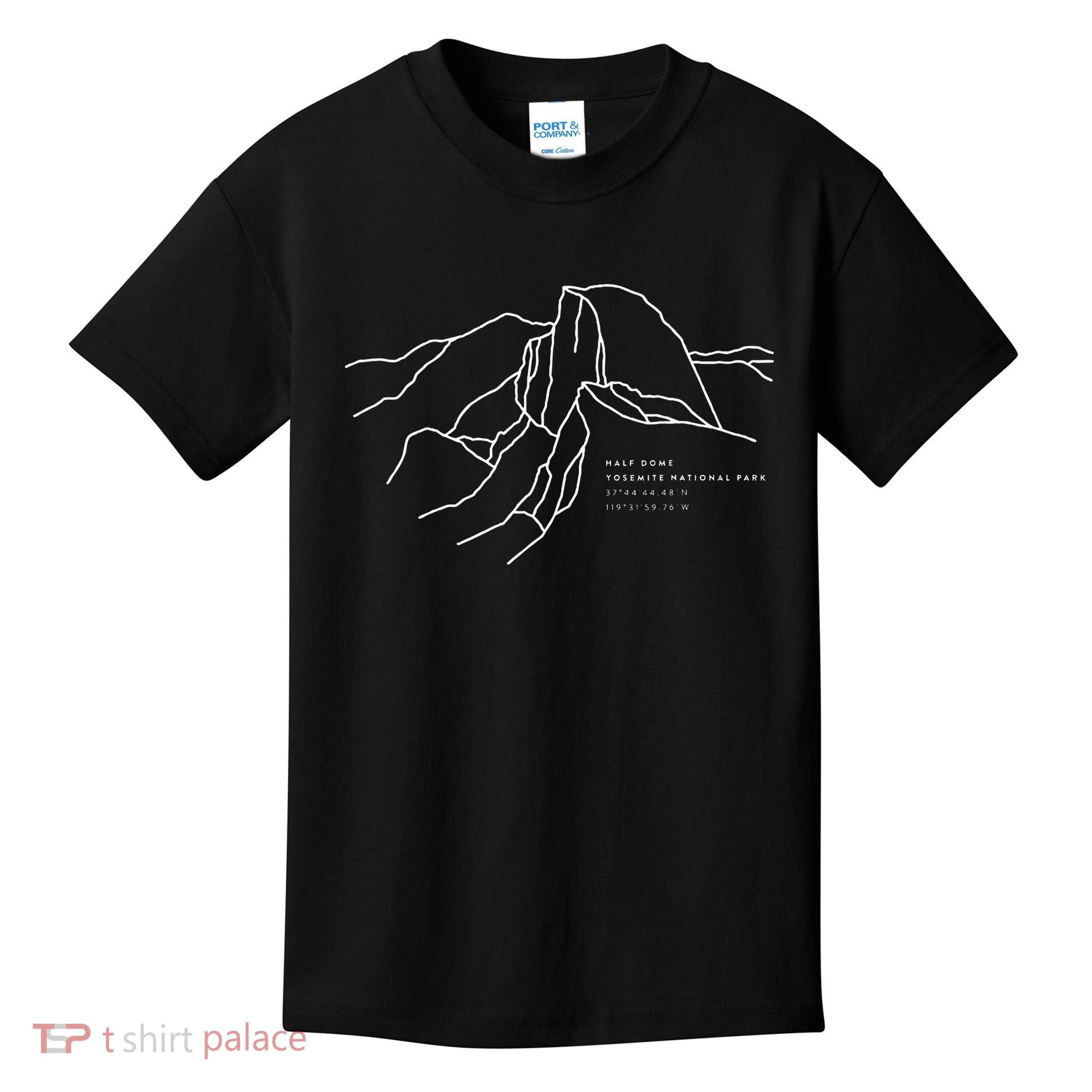 Half Dome Yosemite National Park Kids T-Shirt