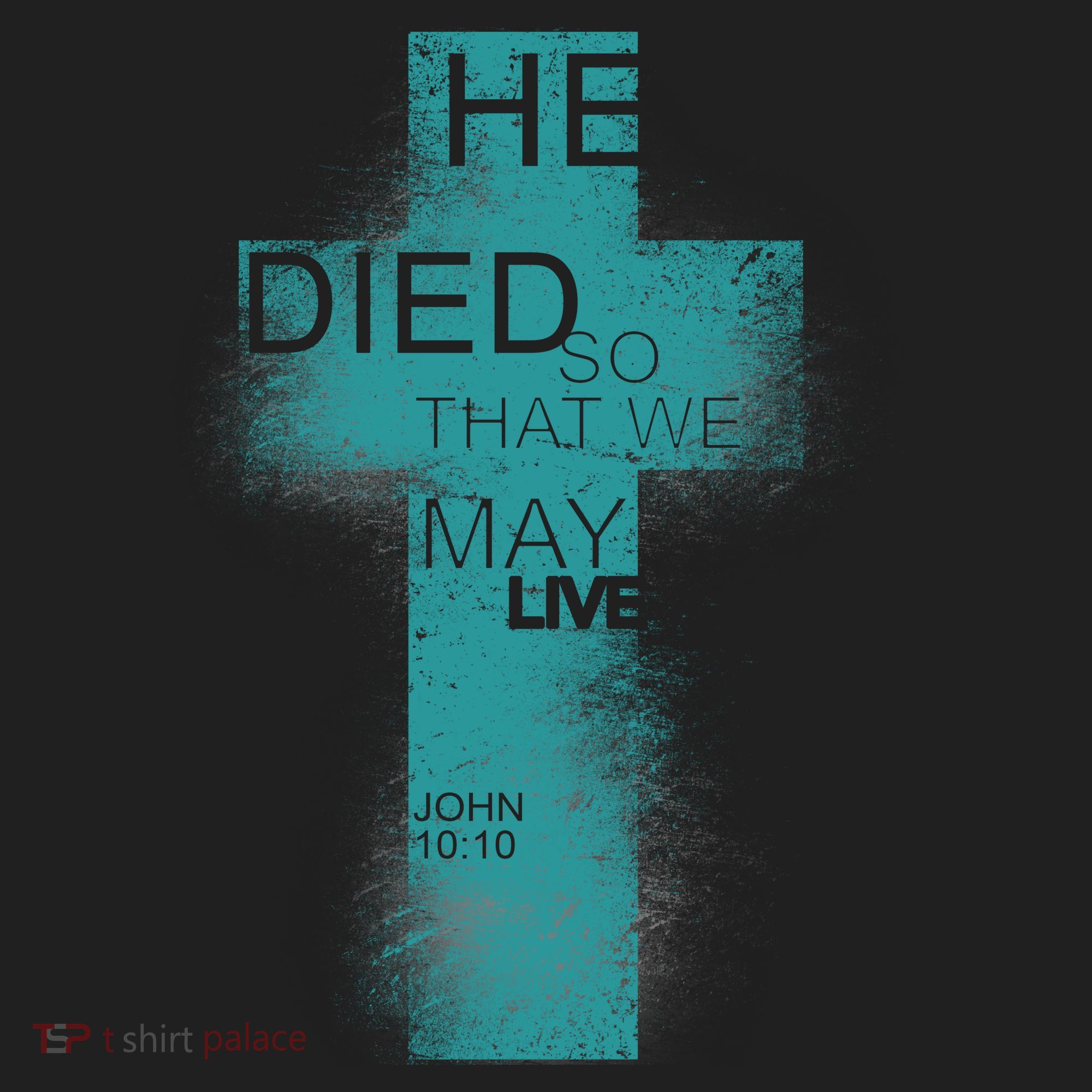 He Died So That We May Live John 10:10 Women's Sweatshirt