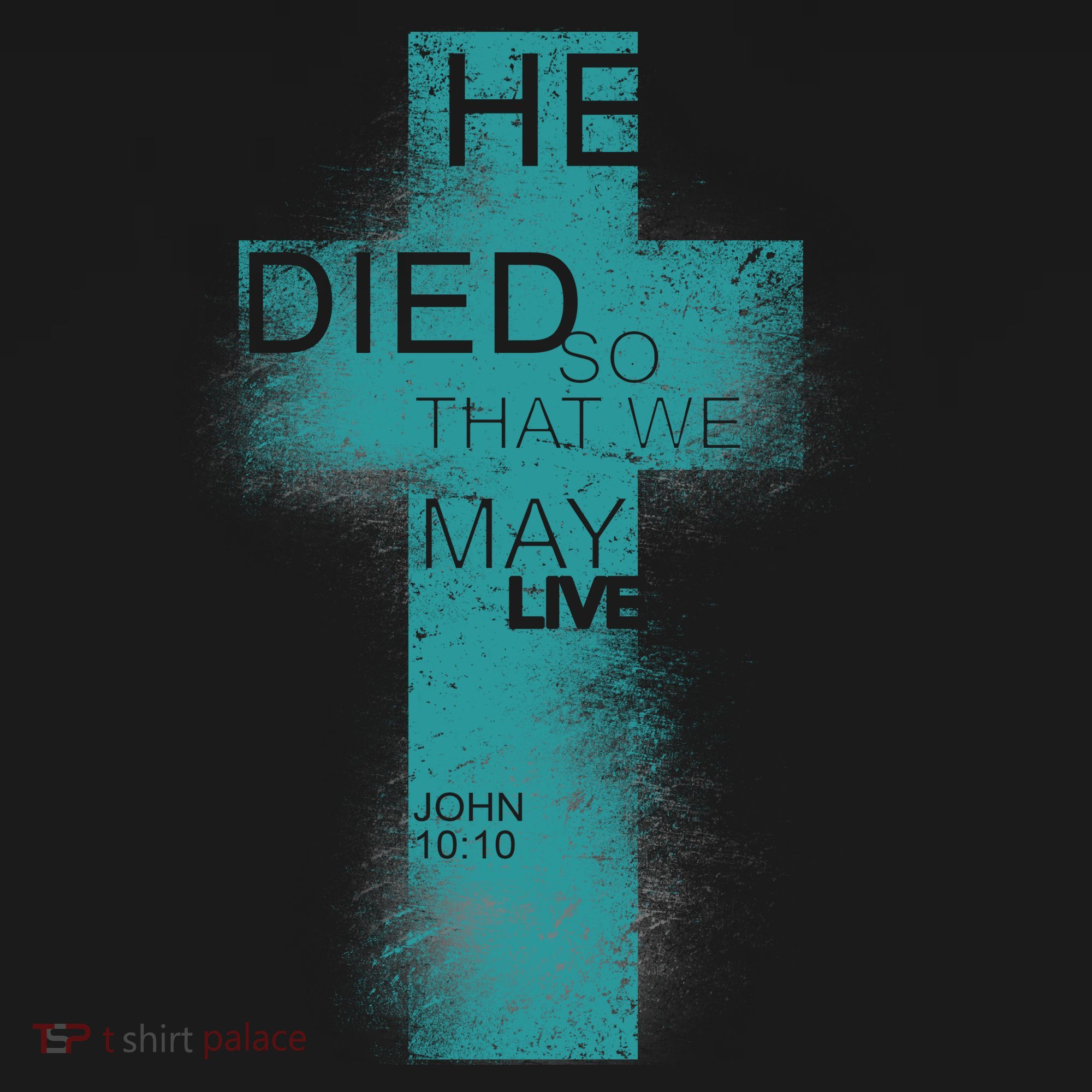 He Died So That We May Live John 10:10 Doggie Tank