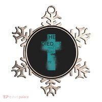 He Died So That We May Live John 10:10 Ornament thumb 0