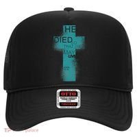 He Died So That We May Live John 10:10 Hat thumb 0