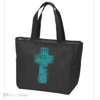 He Died So That We May Live John 10:10 Tote Bag thumb 3