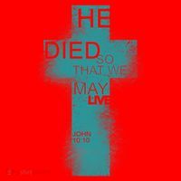 He Died So That We May Live John 10:10 Santa Hat thumb 1