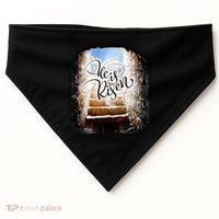 He Has Risen Jesus Christ Tomb USA-Made Doggie Bandana thumb 0