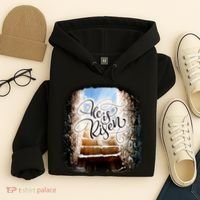 He Has Risen Jesus Christ Tomb Hoodie thumb 4