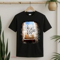 He Has Risen Jesus Christ Tomb T-Shirt thumb 2