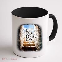 He Has Risen Jesus Christ Tomb Coffee Mug thumb 1