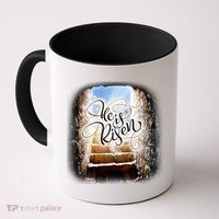 He Has Risen Jesus Christ Tomb Coffee Mug thumb 0