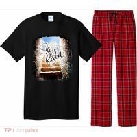 He Has Risen Jesus Christ Tomb Pajama Set thumb 0