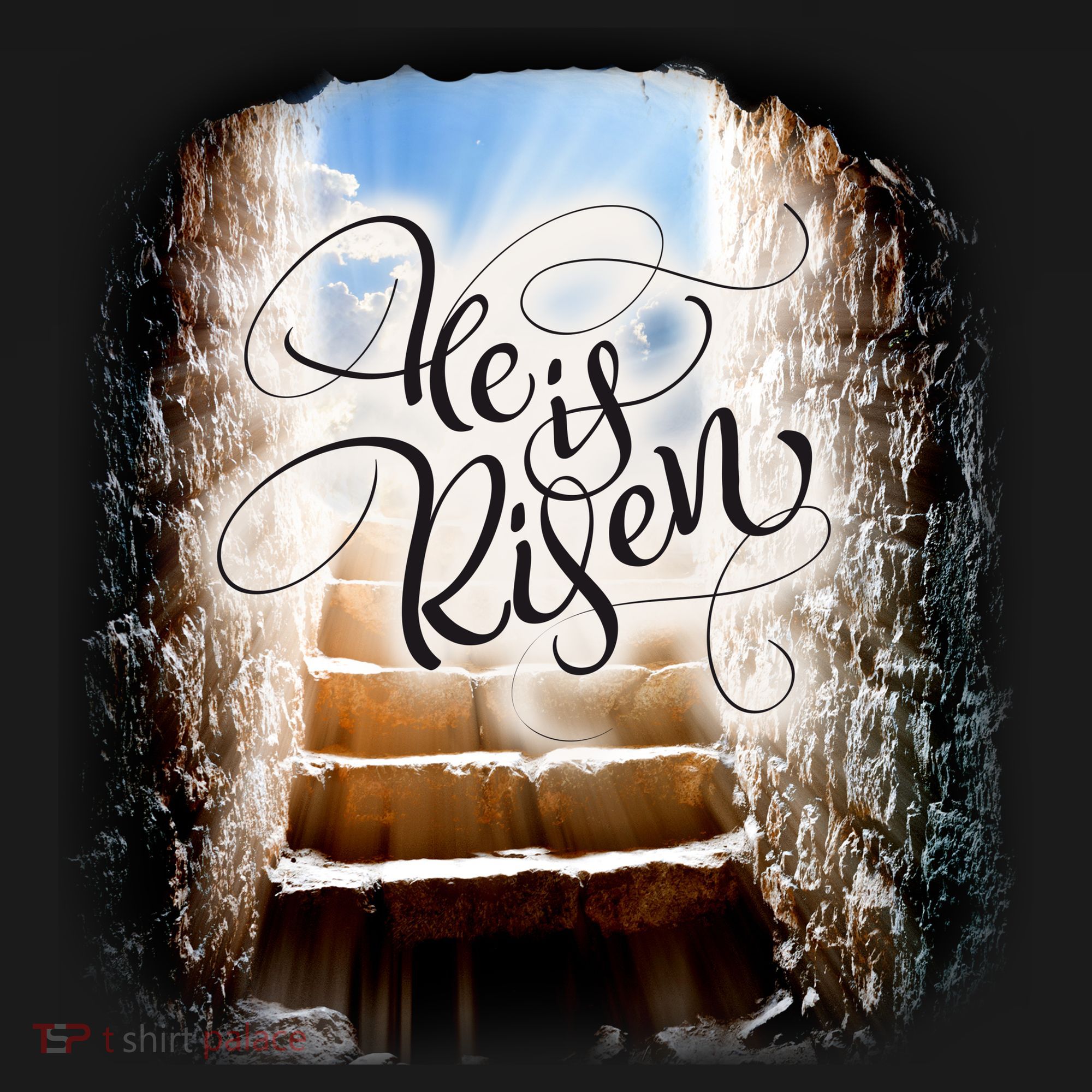 He Has Risen Jesus Christ Tomb Ornament