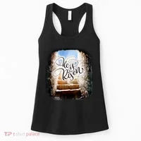 He Has Risen Jesus Christ Tomb Women's Tank Top thumb 0