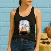He Has Risen Jesus Christ Tomb Women's Tank Top thumb 2