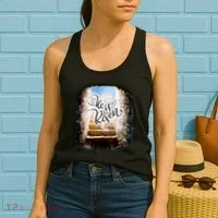 He Has Risen Jesus Christ Tomb Women's Tank Top thumb 2
