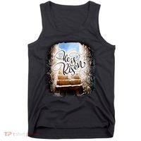 He Has Risen Jesus Christ Tomb Tank Top thumb 0