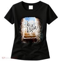 He Has Risen Jesus Christ Tomb Women's T-Shirt thumb 0