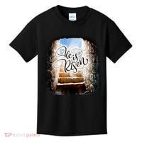He Has Risen Jesus Christ Tomb Kids T-Shirt thumb 0