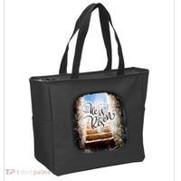 He Has Risen Jesus Christ Tomb Tote Bag thumb 2