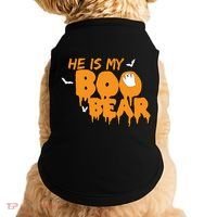 He Is My Boo Bear Doggie Tank thumb 0