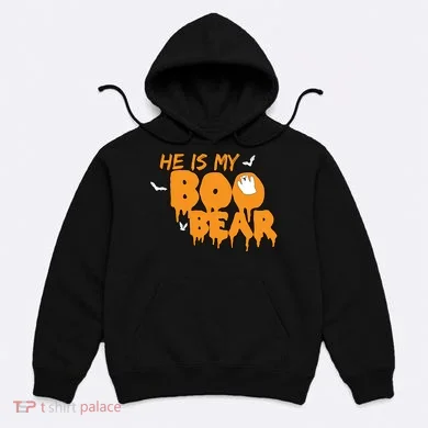 He Is My Boo Bear Hoodie