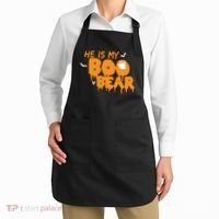 He Is My Boo Bear Apron thumb 2