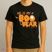 He Is My Boo Bear T-Shirt thumb 3