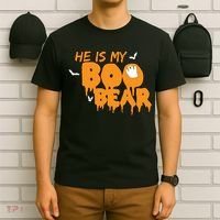 He Is My Boo Bear T-Shirt thumb 6
